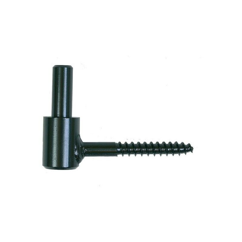 foto del prodotto cerniera a vite in legno 14 nero cataforesi fissi ing gambo 10x75 a000690