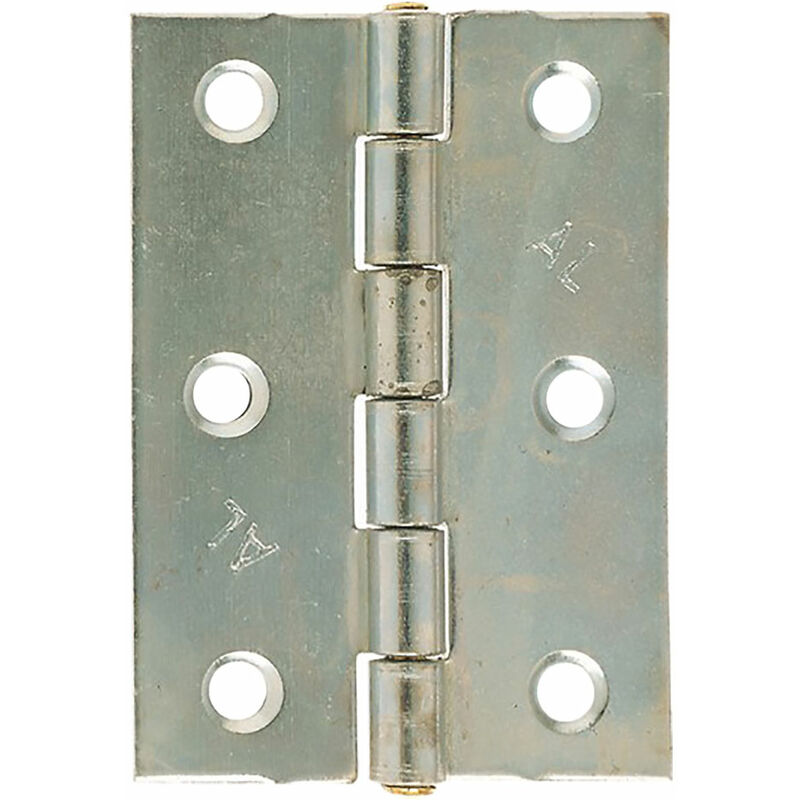 foto del prodotto cerniera acciaio zincato art.838 mm 75 x 51