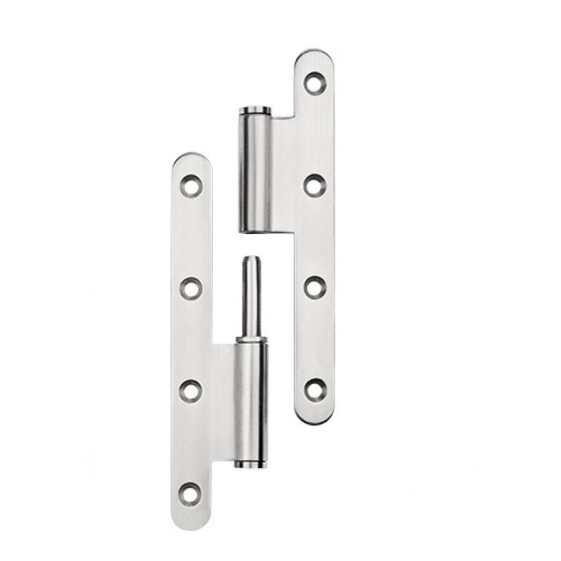 foto del prodotto cerniera ad arco ispessita in acciaio inossidabile per porta in acciaio pesante, cerniera per wc arrotondata, cerniera rimovibile a l, 140x60x2,5 mm,