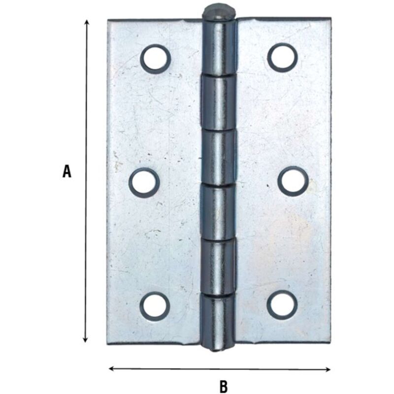 foto del prodotto cerniera aldeghi art.840 1.3/4 44x37x1,4 mm - 24 pz