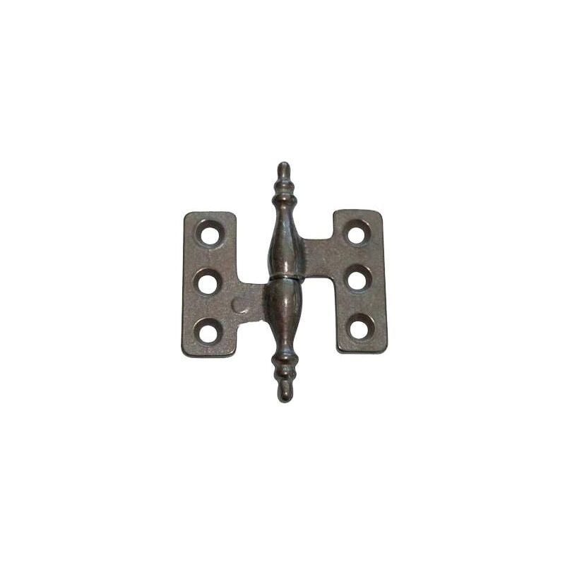 foto del prodotto cerniera barocca per mobili lato sinistro destro bronzo arredo casa 21891v destra 21890 
