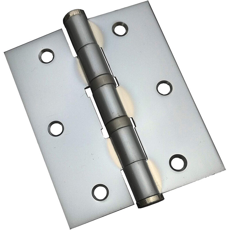 foto del prodotto cerniera con cuscinetti cromo satinato mm 75 x 75 sp.2