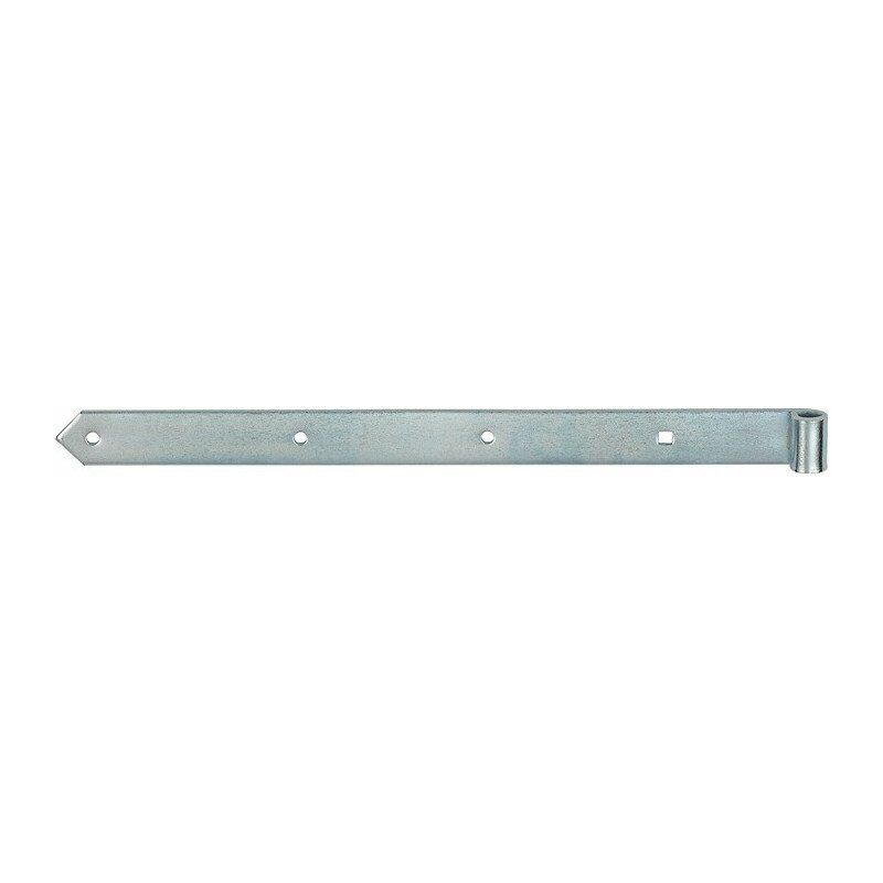 foto del prodotto cerniera da negozio larghezza 37 mm lunghezza 400 mm spessore 5 mm acciaio zincato blu semi pesante vormann
