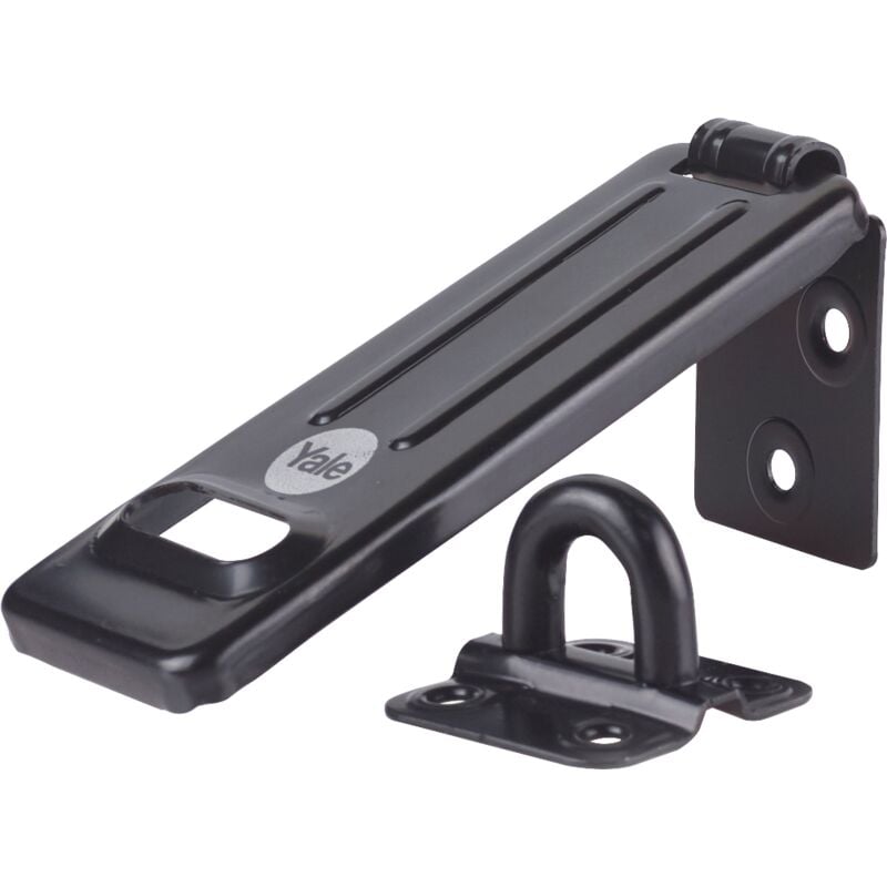 foto del prodotto cerniera di ancoraggio in acciaio y135b 120 bk, 120mm, testato per uso esterno yale