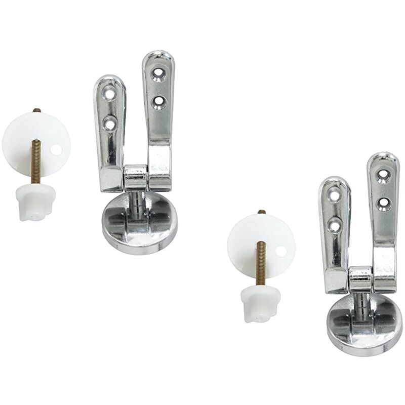 foto del prodotto cerniera fissaggio per sedile wc extra h.61 71 mm 2 pz df 4057125