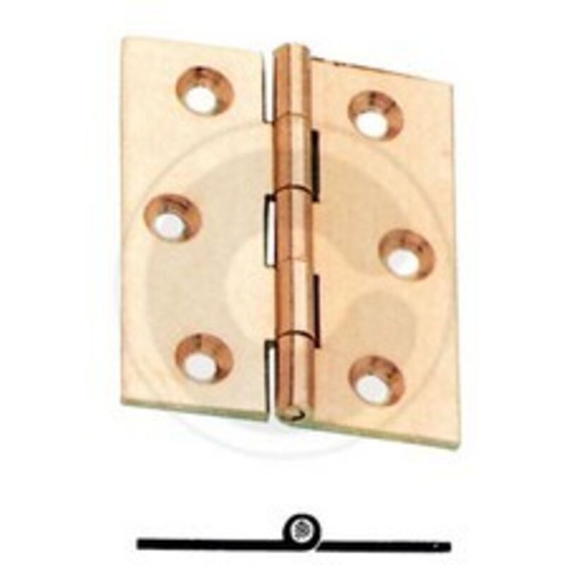 foto del prodotto cerniera fresata piana o.bronz. gr.40x35