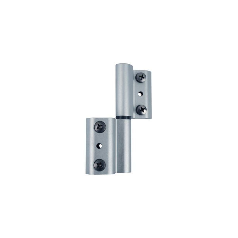 foto del prodotto cerniera grip fapim con perno inox 7 mm alu 9006 9800ag5