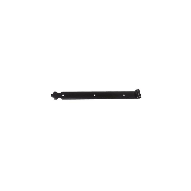 foto del prodotto cerniera in alluminio 560mm nera 14 profilo 39x4 torbel 11pa56j