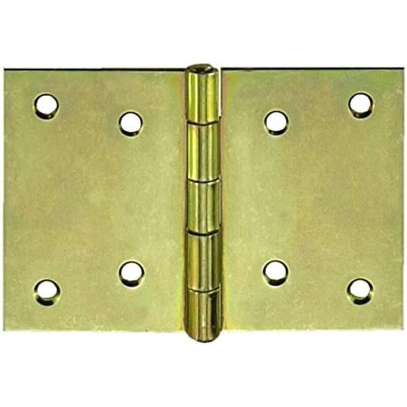 foto del prodotto cerniera larga 90x60mm tropicalizzata zincata giallo