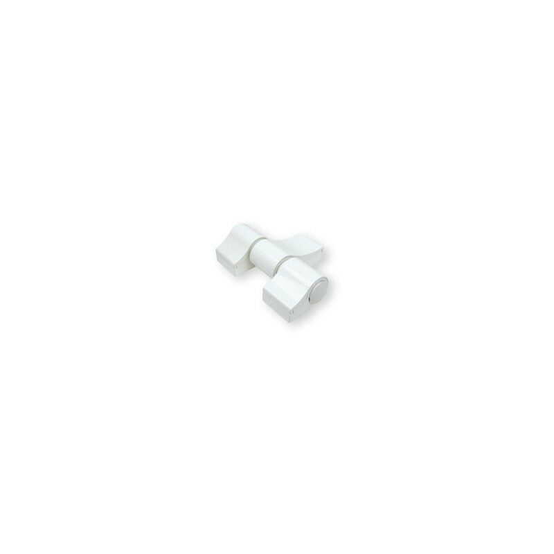 foto del prodotto cerniera loira v predisposta per viti autofilettanti bianco 9010 fapim 7013vi