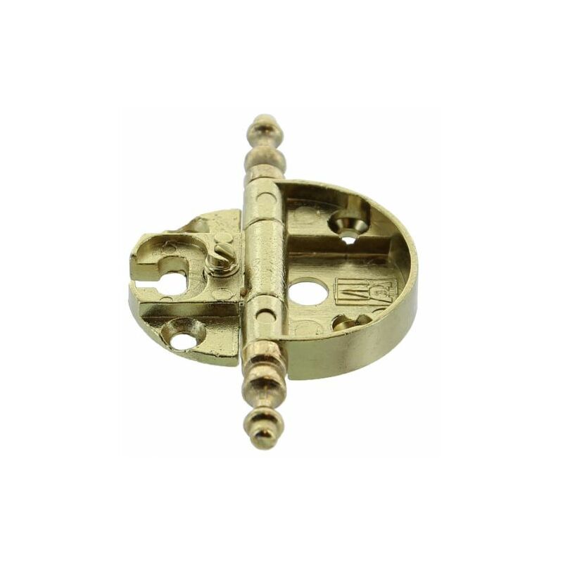 foto del prodotto cerniera per mobili art.a0057 ottonata 10 pz