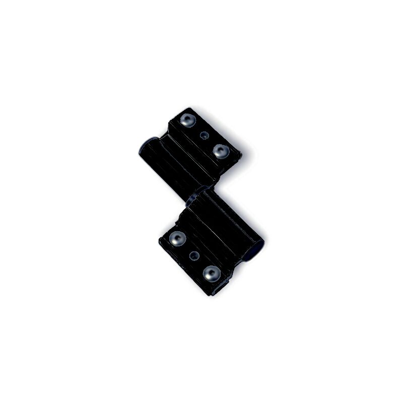 foto del prodotto cerniera per porte fapim in alluminio pesante nero ral 9005 per set di 17 5681 37