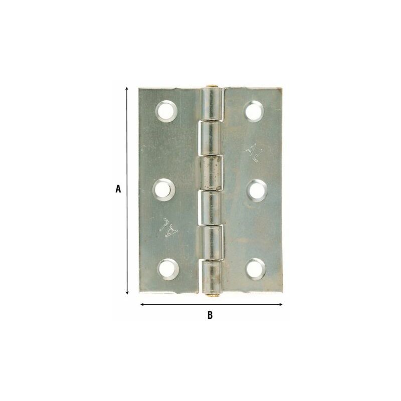 foto del prodotto cerniera perno fisso 838 acc zin pes 37x1,4x44mm 24 pz