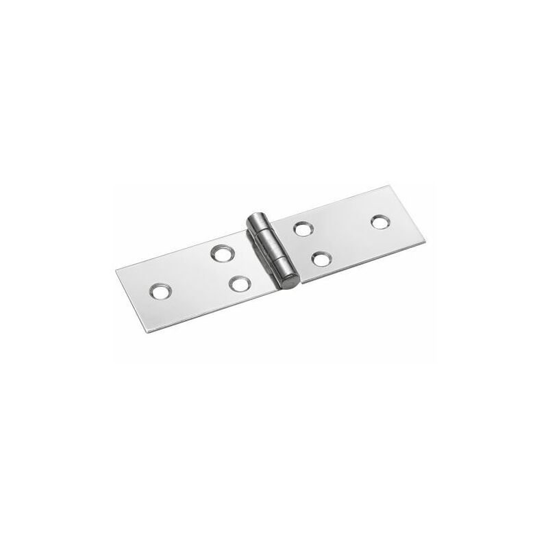 foto del prodotto cerniera perno fisso inox lunga mm.80x23 24 pz