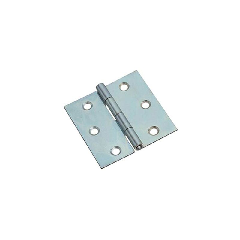 foto del prodotto cerniera quadra 317 valtoce acciaio zincato perno fisso mm 20x20x0,7