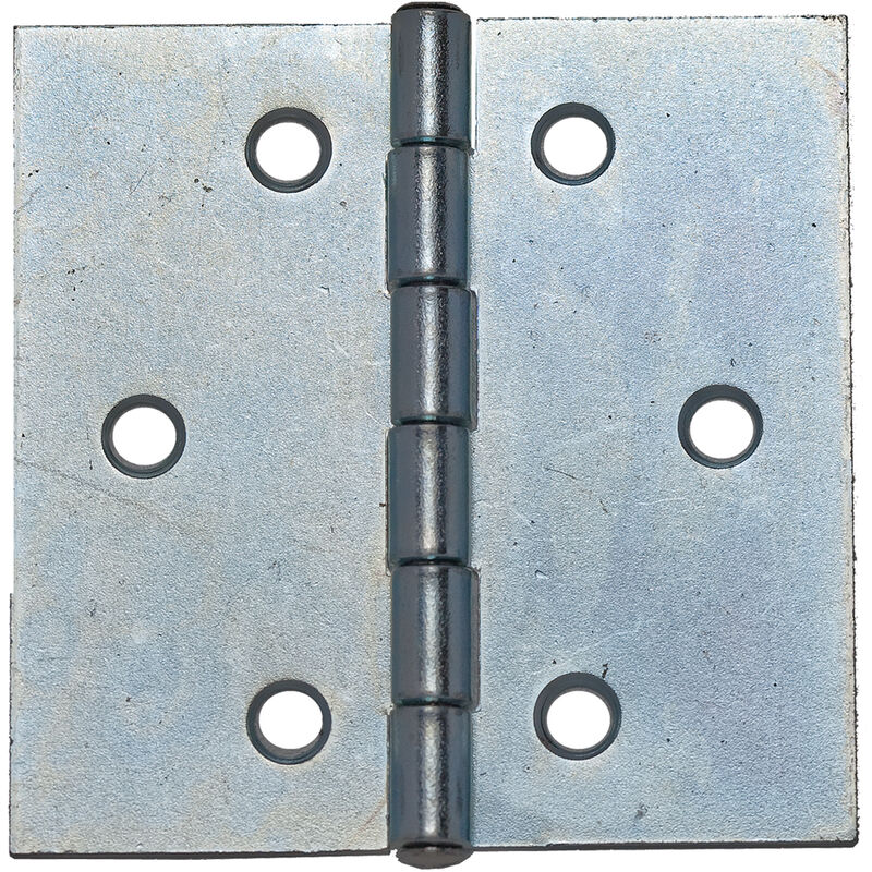 foto del prodotto cerniera quadra in acciaio zincato mm 70 x 70 pz. 2