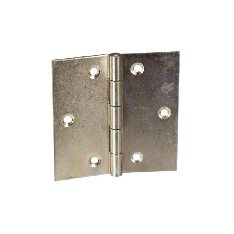 foto del prodotto cerniera quadrata per porte di mobili con fori da 3 mm, l70 h70