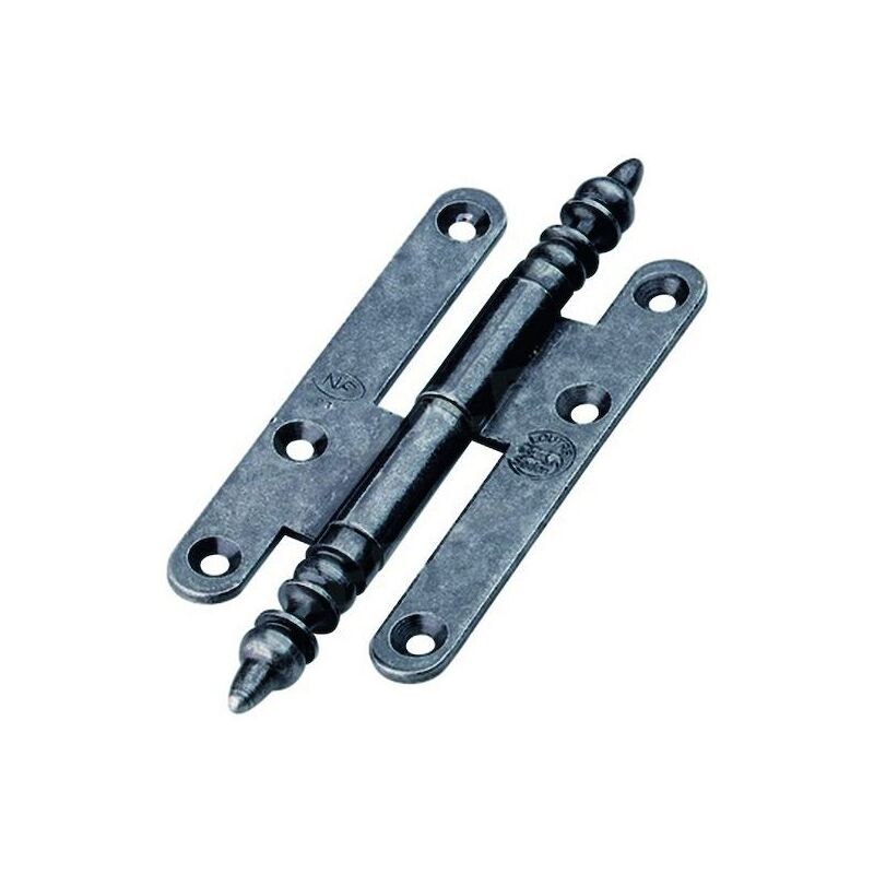foto del prodotto cerniera rustica bros vasi a sinistra ferro patinato verniciato 140 x 55 mm 1 3 a rg1455 3