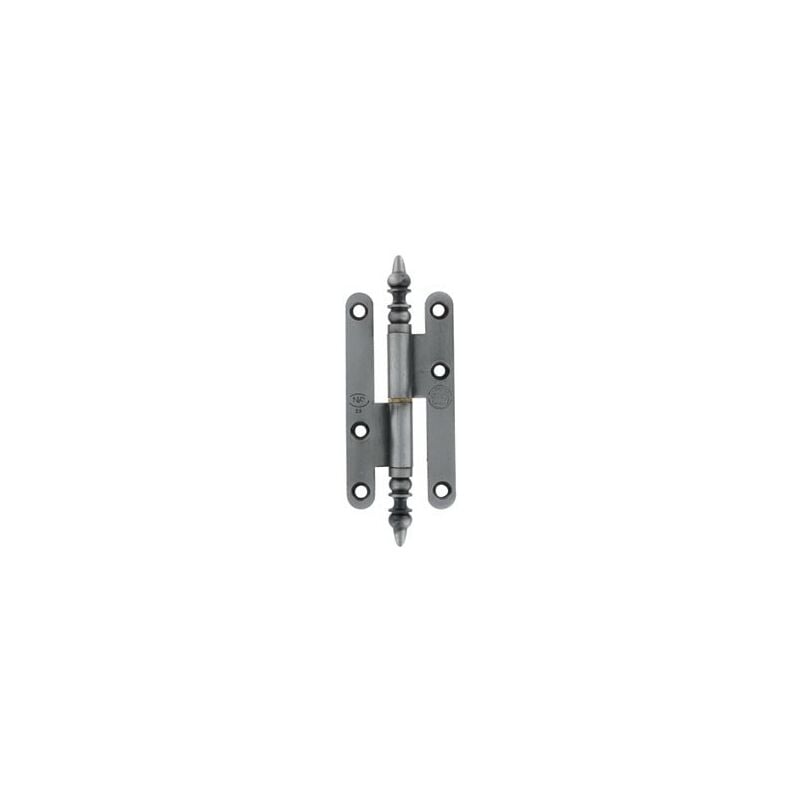 foto del prodotto cerniera rustica bros vasi n 1 3 dritti acciaio con finitura patinata 110 x 55 mm 1 3 a rd1155 3