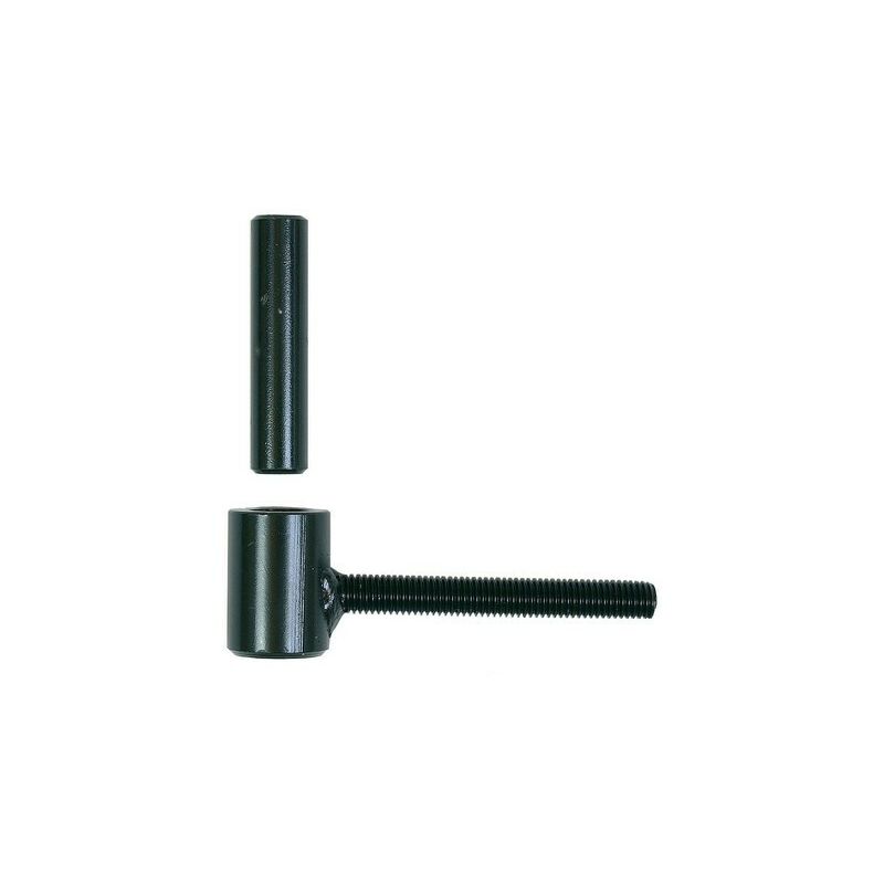 foto del prodotto cerniera standard 14 nero cataforesi fissi ing coda dell asta filettata 10x80 a000390