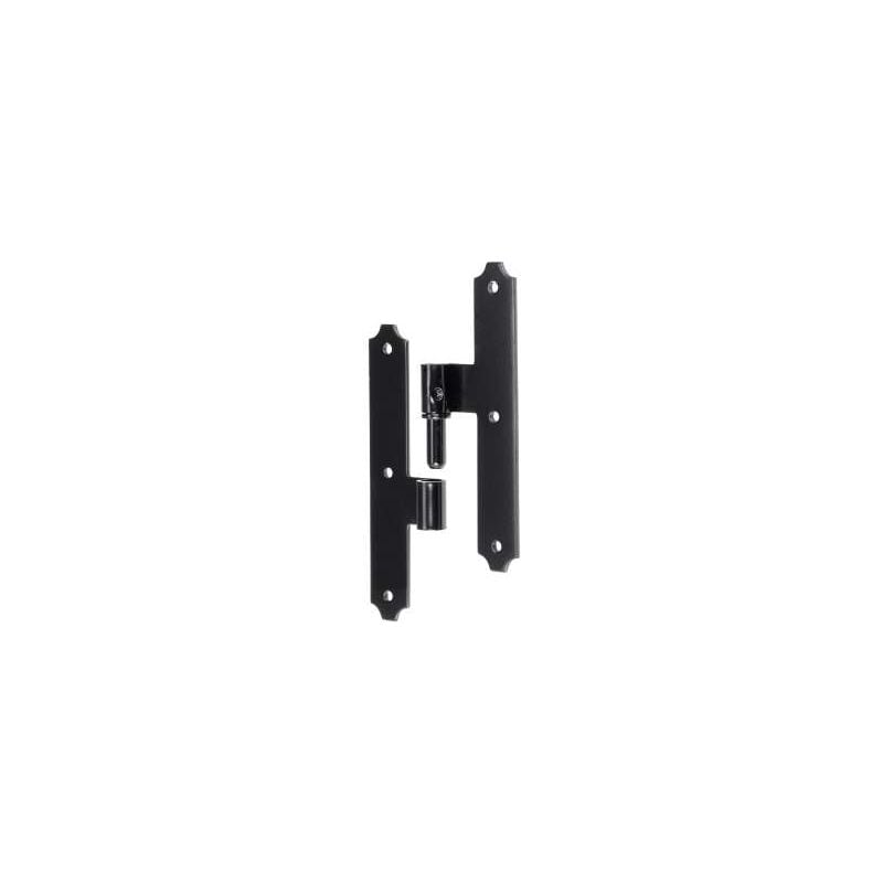 foto del prodotto cerniera verticale nero mm.30x180 sinistra
