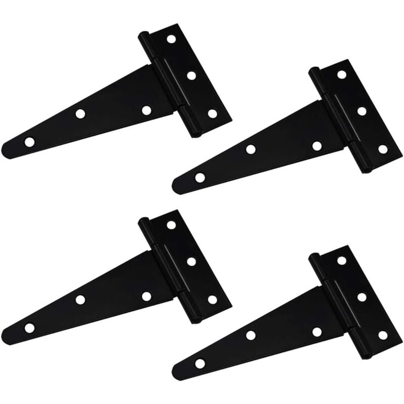 immagine 0 del prodotto cerniere a t cerniera triangolare cerniera a t per impieghi gravosi cerniera triangolare zincata 4 pollici nero pu essere utilizzata per appendere