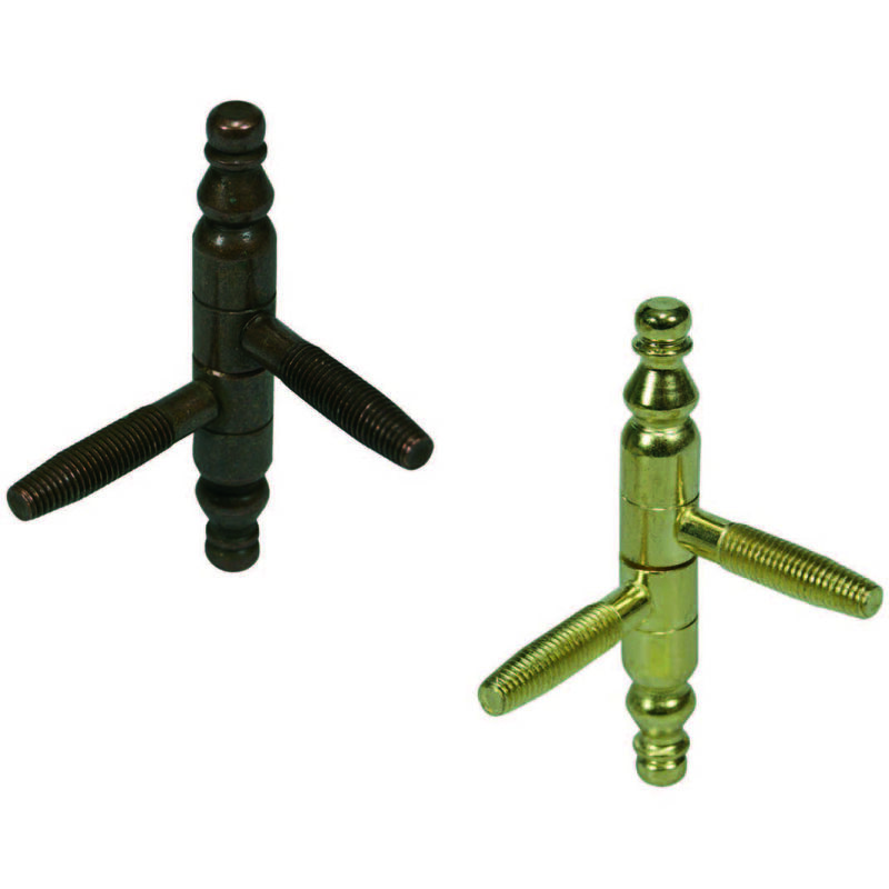 foto del prodotto cerniere anuba barocco in acciaio mm.9 mod.132 e.00132.09.03 ott.verniciato
