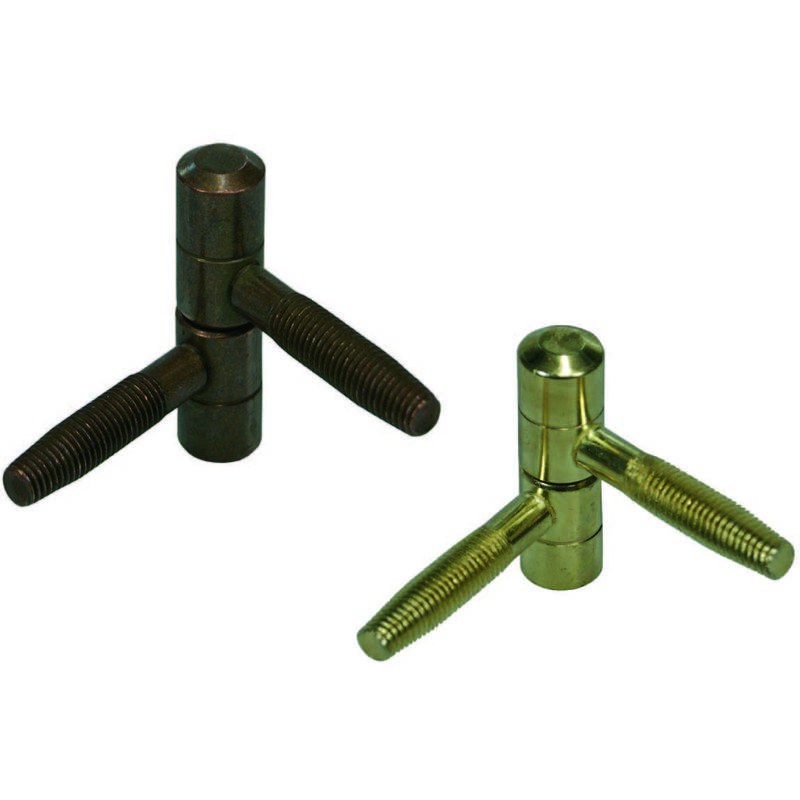 foto del prodotto cerniere anuba normali in acciaio mm.11 mod.119 b.00119.11.02 bronzato