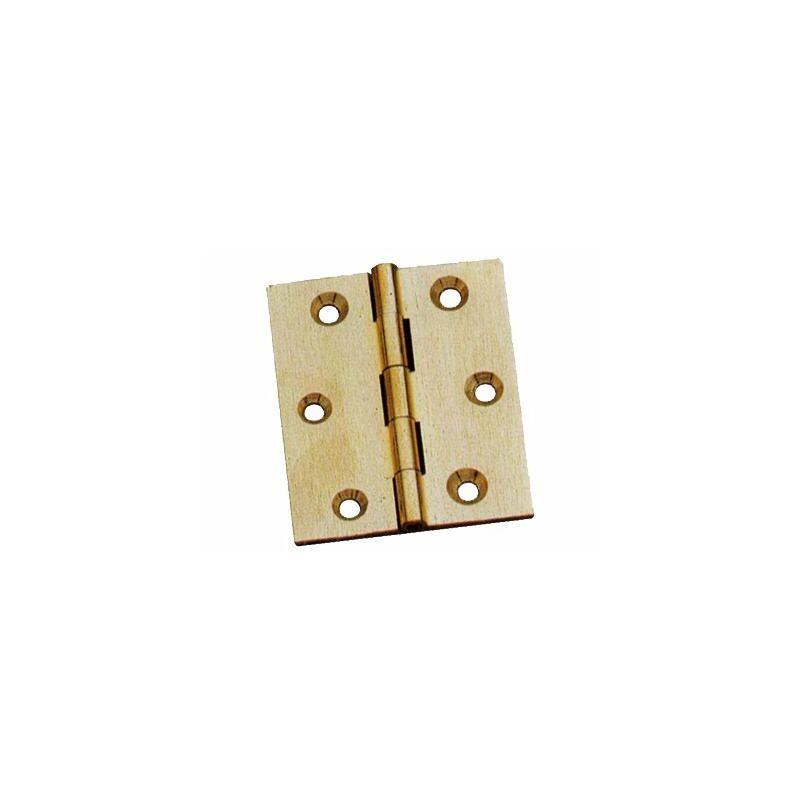 foto del prodotto cerniere ottone fresato piane 30x25