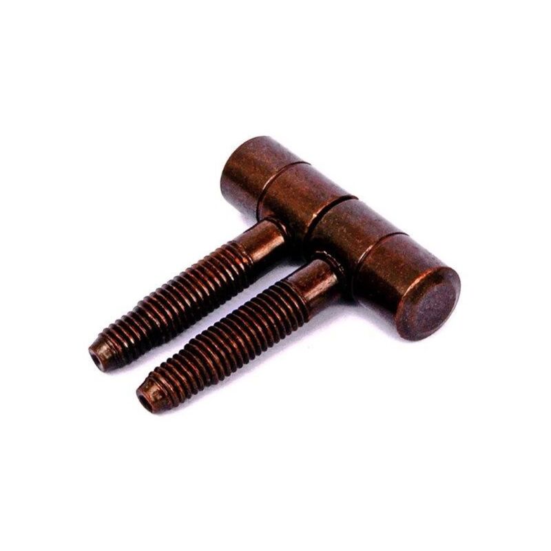 foto del prodotto cerniere per infissi anuba in ferro bronzato 14 mm. 2 pz.