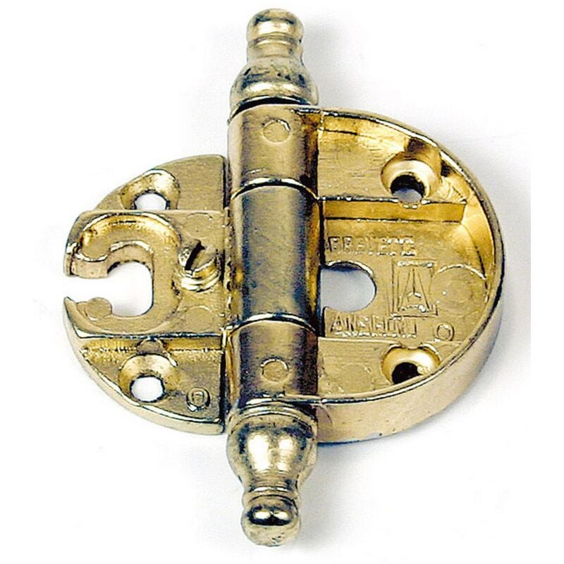 foto del prodotto cerniere per mobili art. a0056 ottonata. prezzo per 1 pezzo.