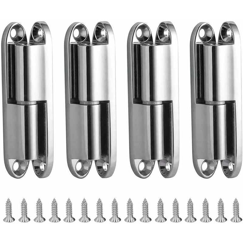 foto del prodotto cerniere per porte dell armadio, 4 pezzi cerniere per porte con viti 231 1 cerniere per porte in acciaio inox rimovibili, cerniere per porte per