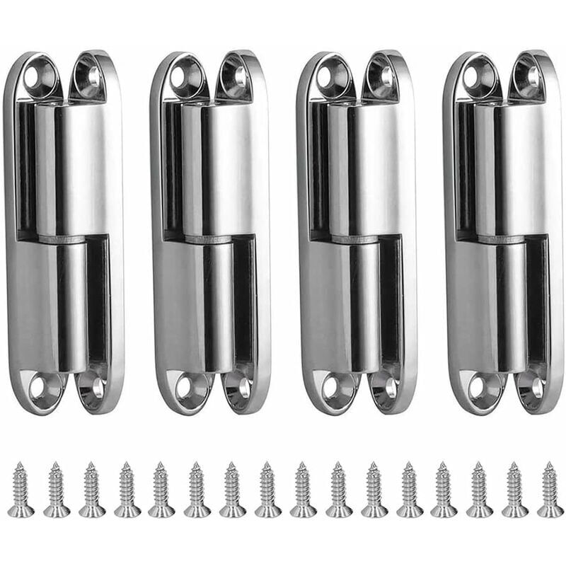 foto del prodotto cerniere per porte di armadi, 4 pezzi cerniere per porte con viti 231 1 cerniera per porte in acciaio inossidabile rimovibile, cerniere per porte per