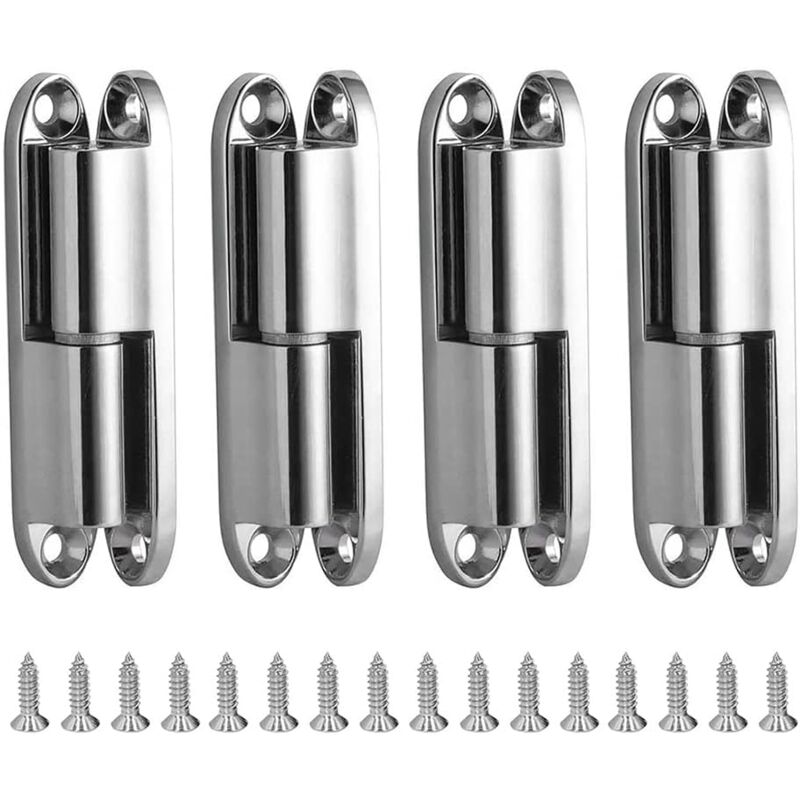 foto del prodotto cerniere per porte di armadi, 4 pezzi cerniere per porte con viti 231 1 cerniera per porte in acciaio inossidabile rimovibile, cerniere per porte per