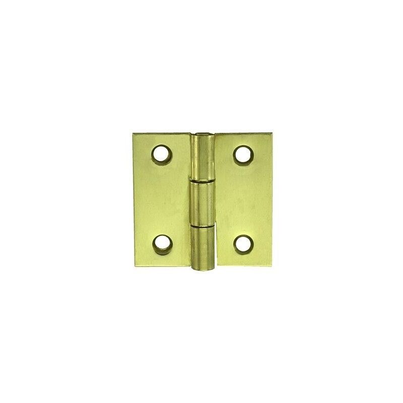 foto del prodotto cerniere quadre 100 x 100 mm. zincate giallo 1 pz.