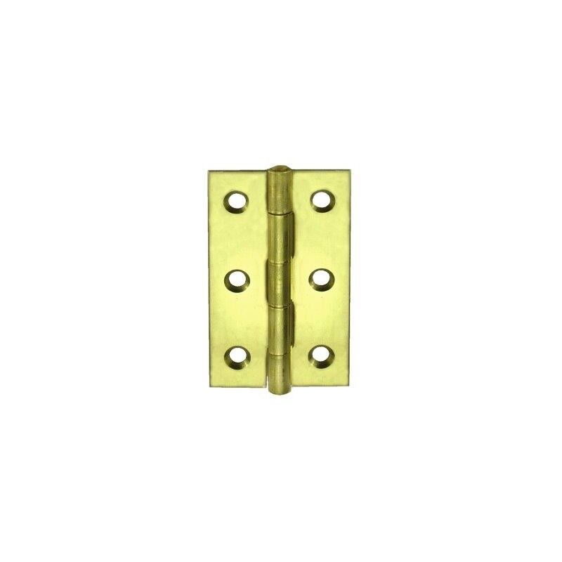 foto del prodotto cerniere strette 34 x 60 mm. zincate giallo 1 pz.
