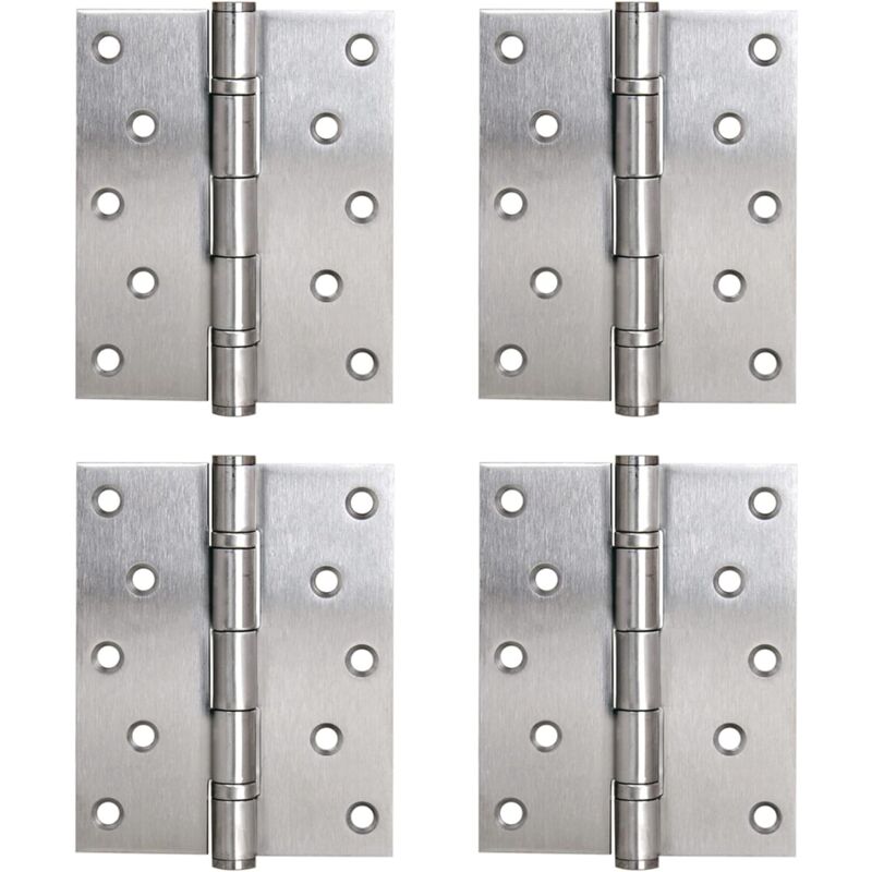 foto del prodotto cerniere terminali a vite in acciaio inossidabile con cerniera con cuscinetto a sfera 127 x 102 mm per porte interne sovrapposte fino a 120 kg 4