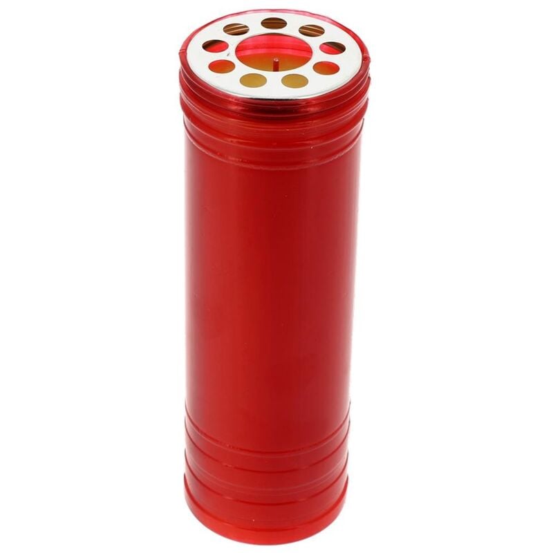 foto del prodotto cero liturgico t60 rosso cera gialla la piacentina