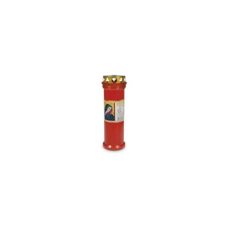 foto del prodotto cero votivo luce eterna rosso t30 parapioggia