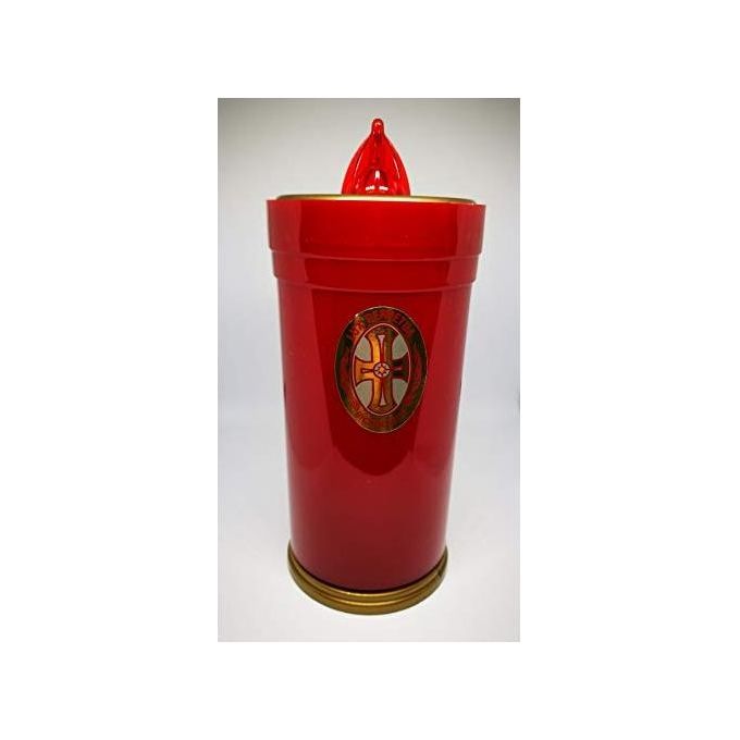 foto del prodotto cero votivo lumi batteria 60 giorni big rosso