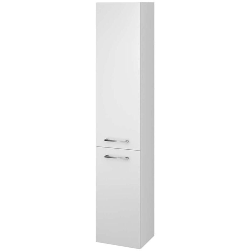 foto del prodotto cersanit lara armadietto alto, 150x30x25 cm, 2 ante, cerniere a sx dx, bianco s926 007 dsm