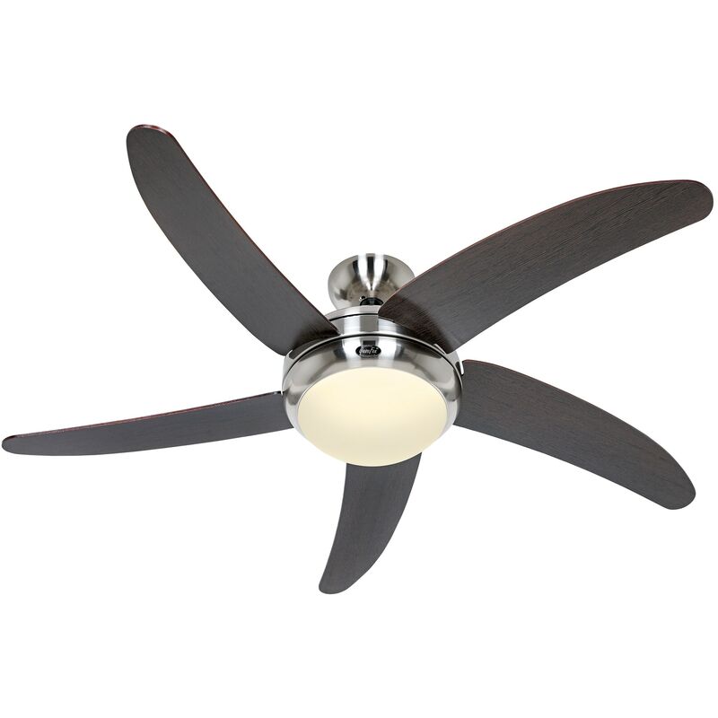 foto del prodotto certeo elica 132, ventilatore con luce con telecomando, casafan