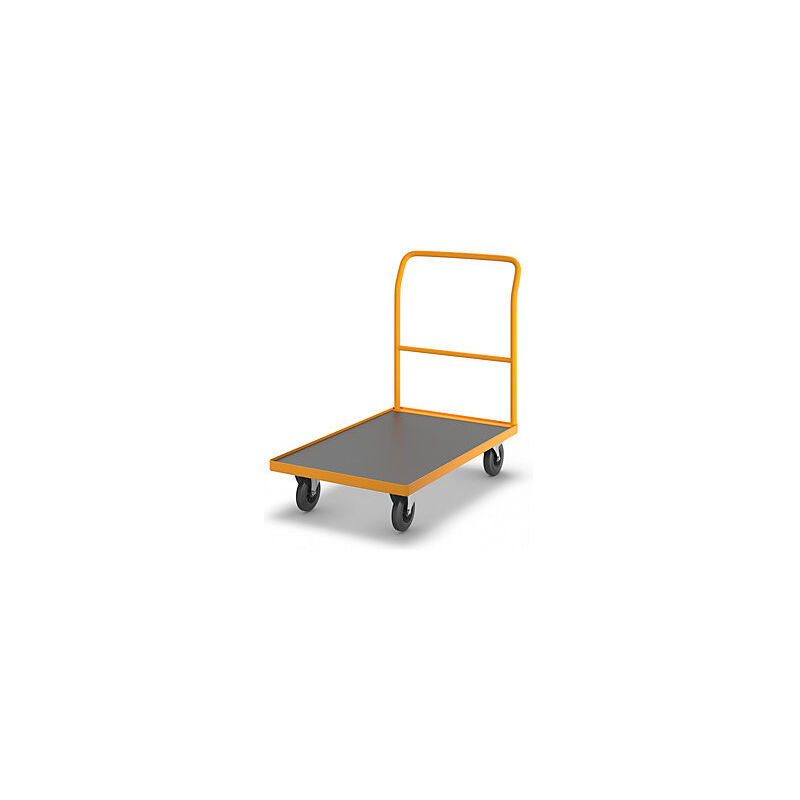 foto del prodotto certeo eurokraft pro carrello a pianale professionale impugnatura