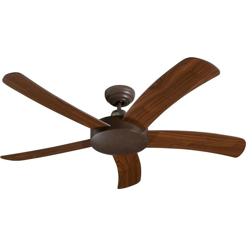foto del prodotto certeo falcetto 132, ventilatore senza luce con telecomando, casafan