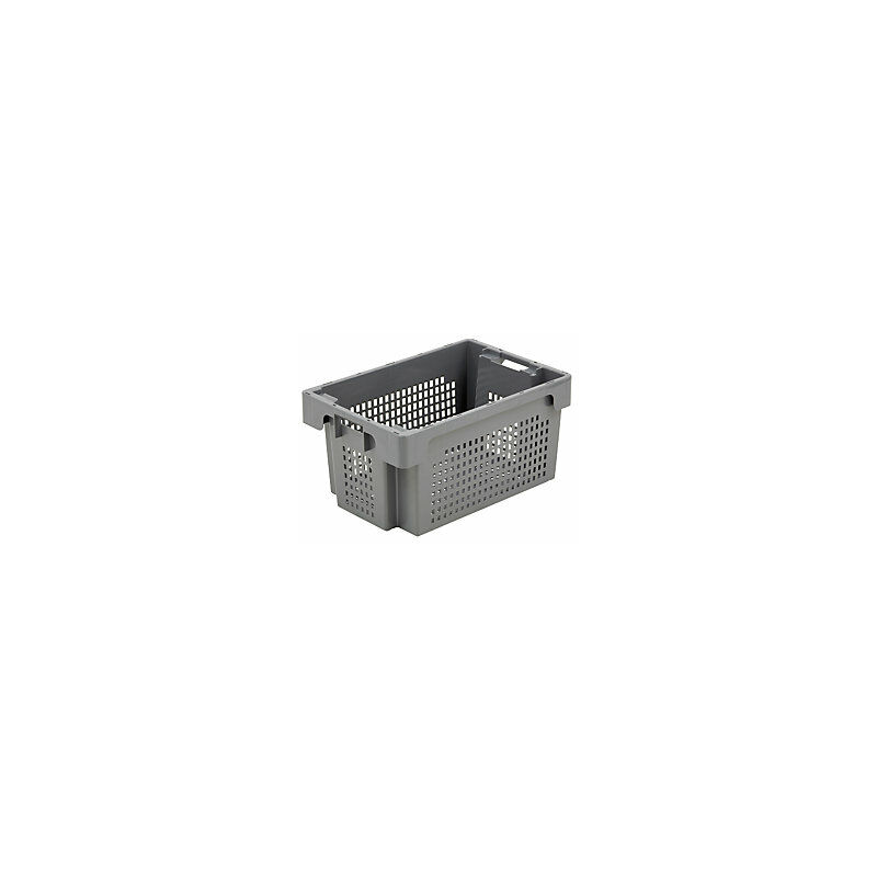 foto del prodotto certeo kaiserkraft contenitore impilabile girevole in hdpe capacit 