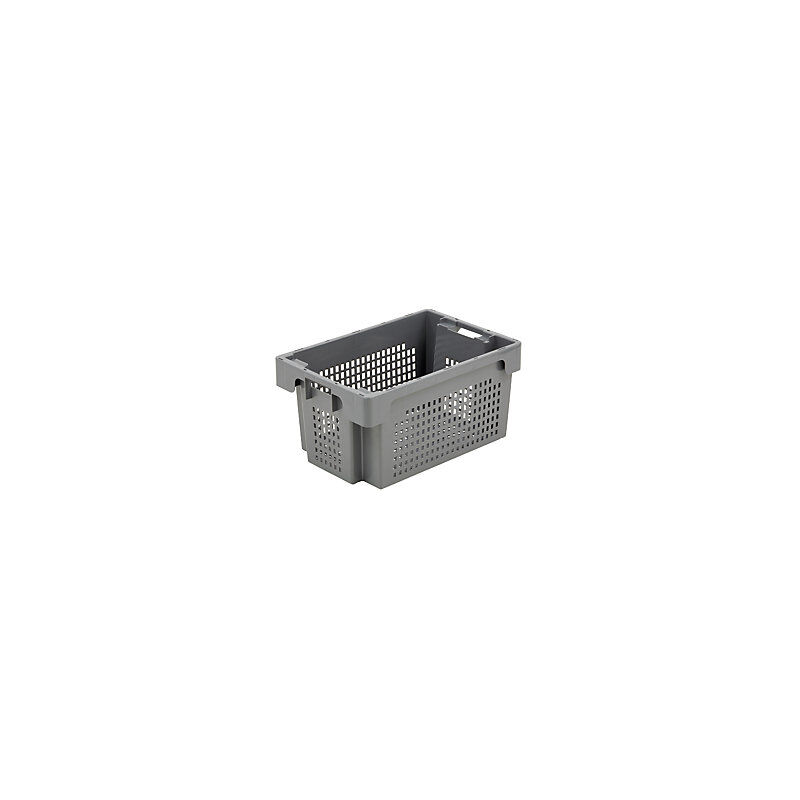 foto del prodotto certeo kaiserkraft contenitore impilabile girevole in hdpe capacit 