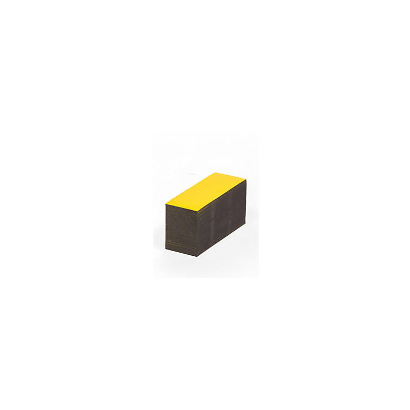 foto del prodotto certeo kaiserkraft targhetta magnetica per magazzino giallo alt x