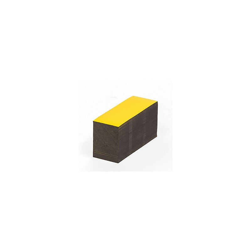foto del prodotto certeo kaiserkraft targhetta magnetica per magazzino giallo alt x