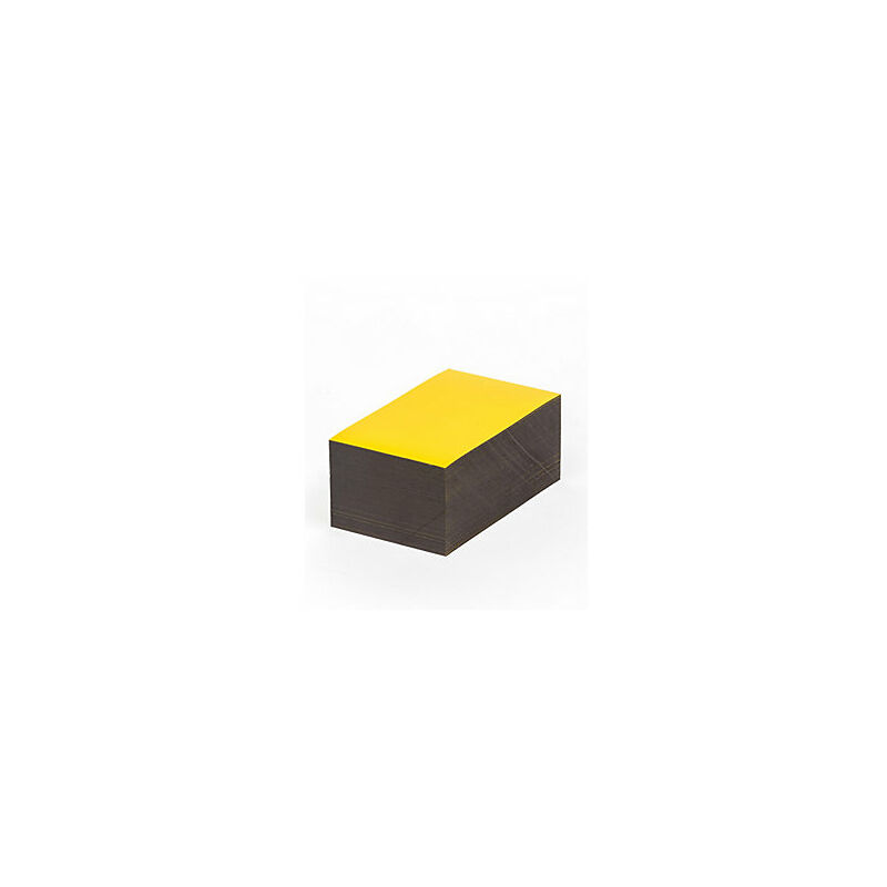 foto del prodotto certeo kaiserkraft targhetta magnetica per magazzino giallo alt x