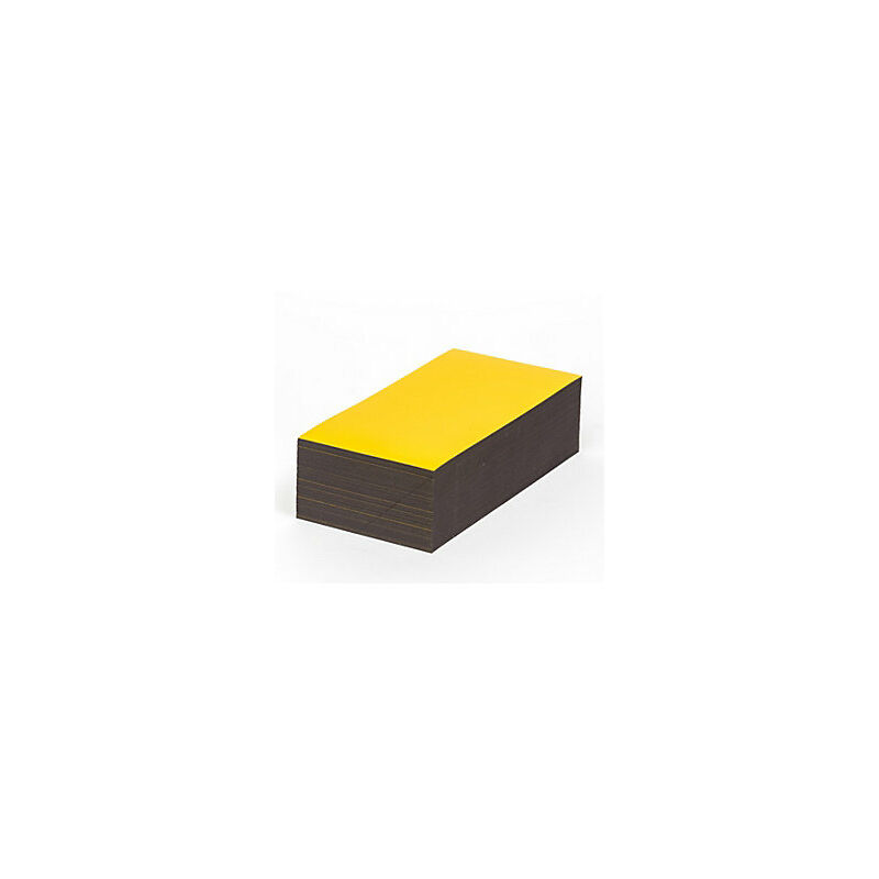 foto del prodotto certeo kaiserkraft targhetta magnetica per magazzino giallo alt x